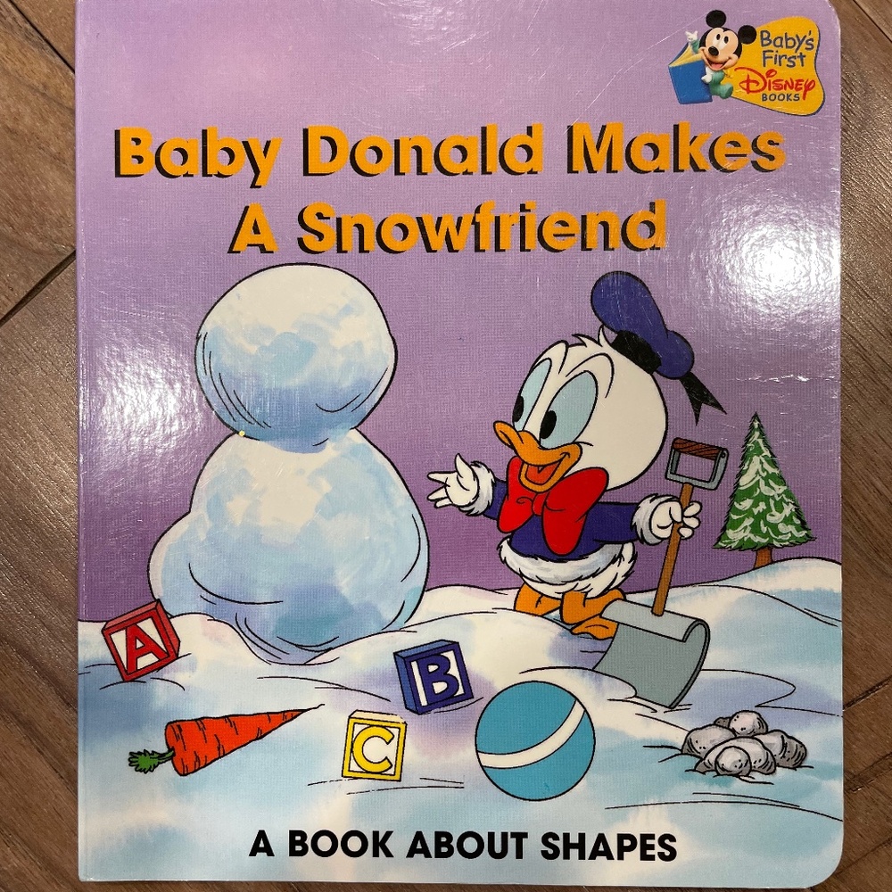 "Baby Donald Makes a Snowfriend" Board Book